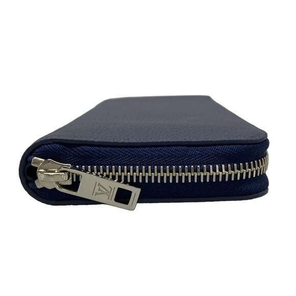 LOUIS VUITTON Zippy Wallet Vertical Rubber Marine LV Aerogram 800-071125 - Picture 3 of 11